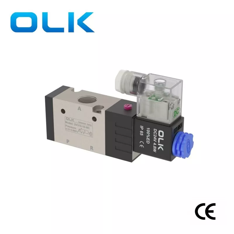 3v300 Seriyası Solenoid Valf 3 Yollu
