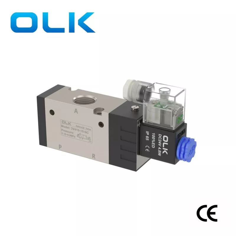 3v400 Seriyası Solenoid Valf 3 Yollu