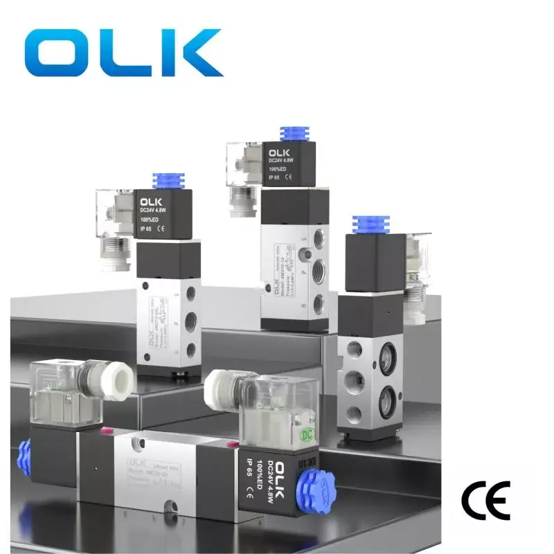 4M Series Solenoid Valve 5 Yol