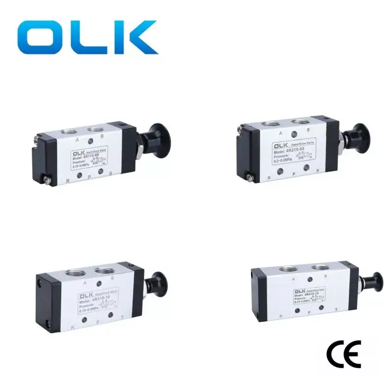 4R seriyası Əl ilə idarə olunan klapan 5 yollu