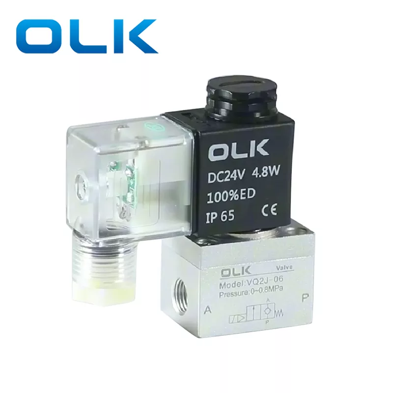 VQ Series pilotu 2 tərəfli solenoid klapan işlədi